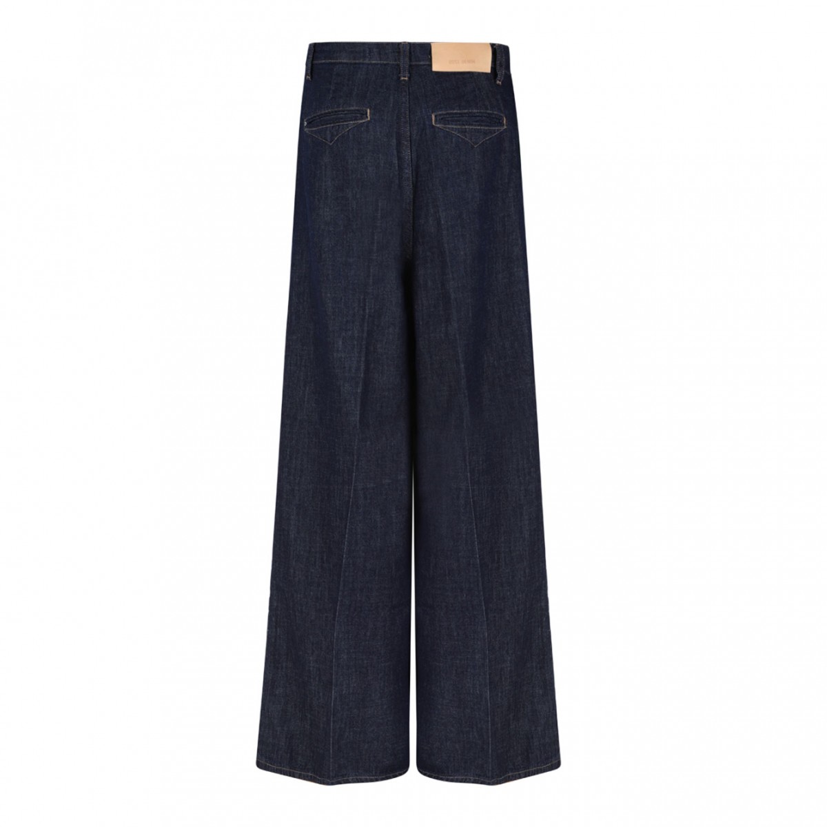 Dark Blue Wide Leg Jeans