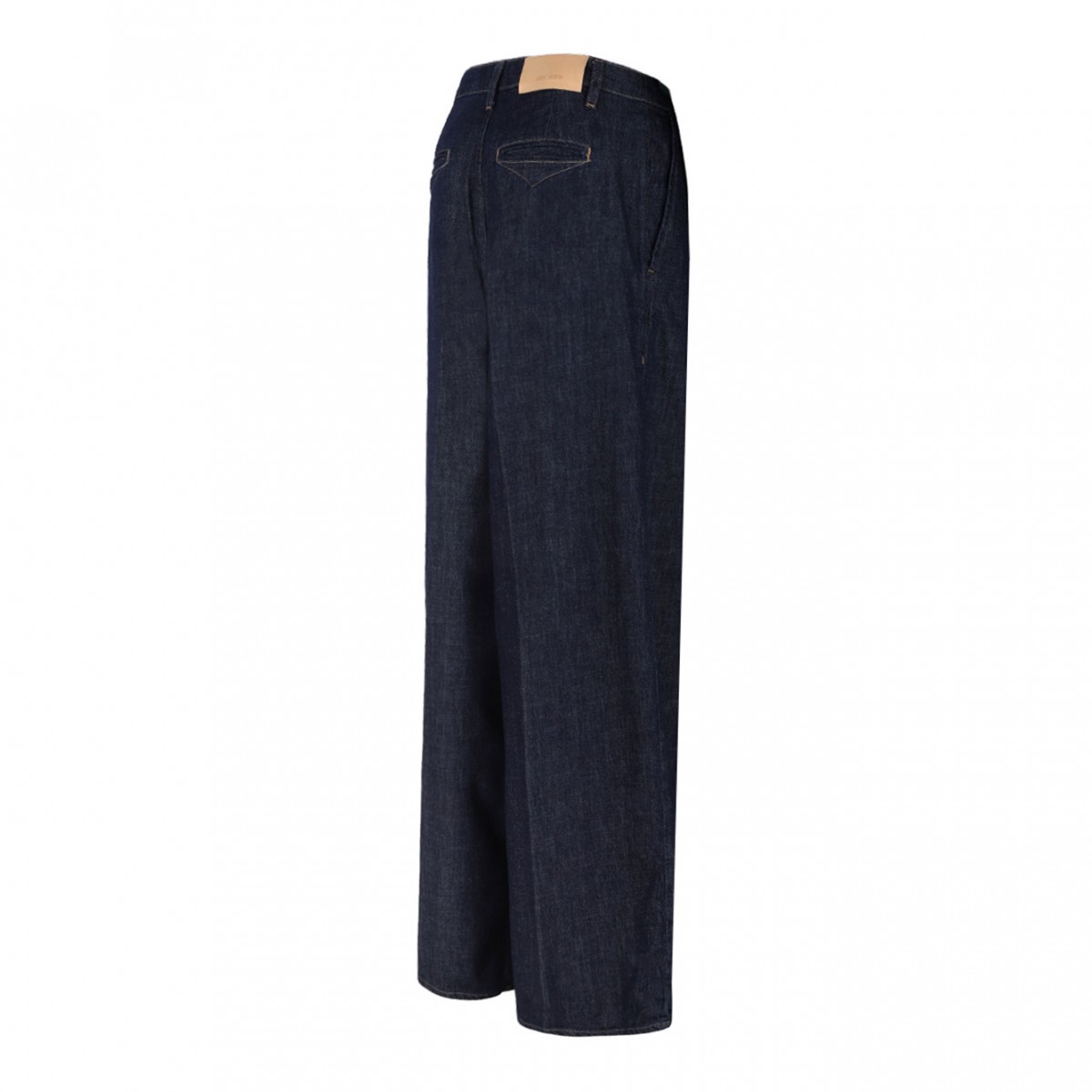 Dark Blue Wide Leg Jeans