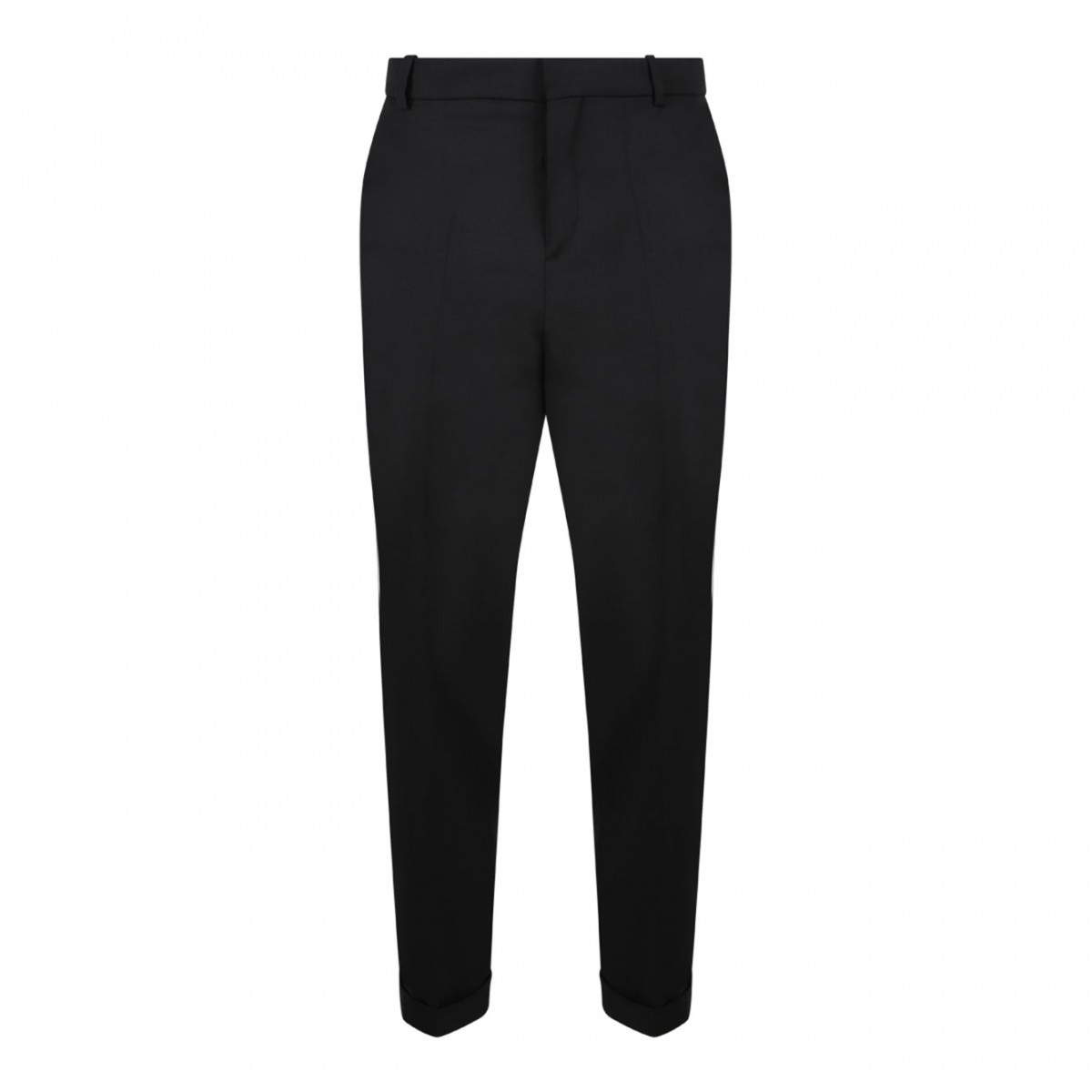 Black Tapered Trousers