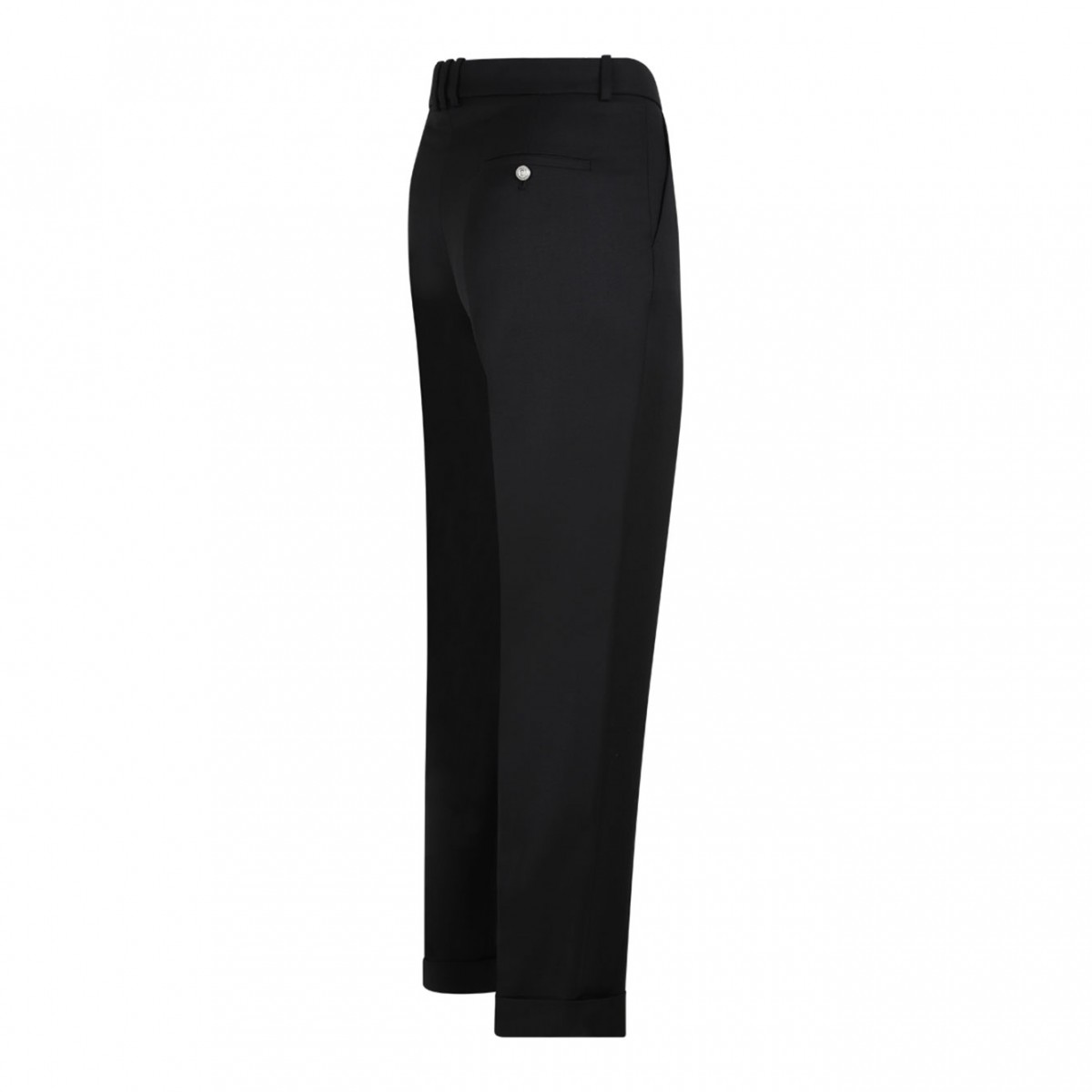Black Tapered Trousers