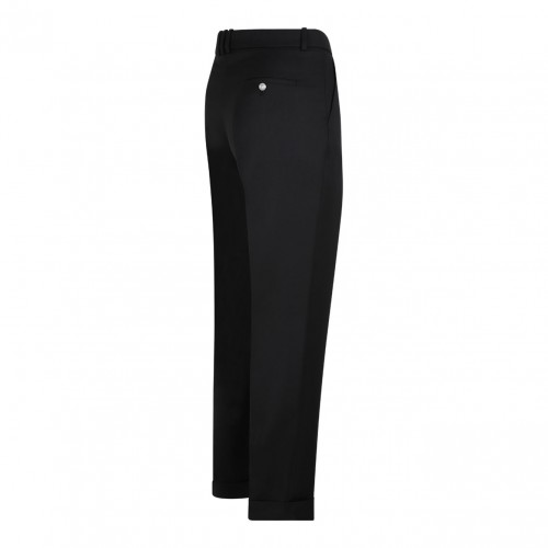 Black Tapered Trousers