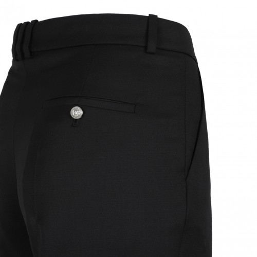 Black Tapered Trousers