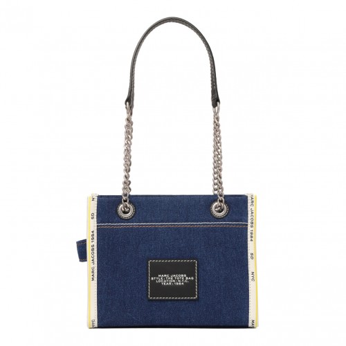 Indigo Blue The Denim Chain Small Tote Bag 2
