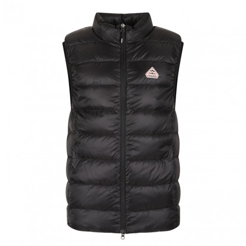 Black Padded Gilet
