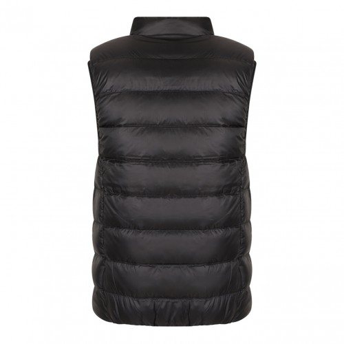Black Padded Gilet