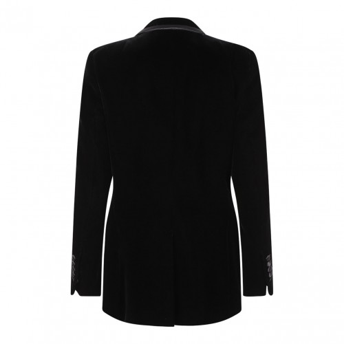 Black Velvet Wallis Single Breasted Tuxedo Jacket 2