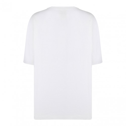 Ecru Numbers Embroidered T-Shirt 2