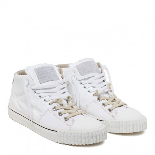White New Evolution Sneakers 2