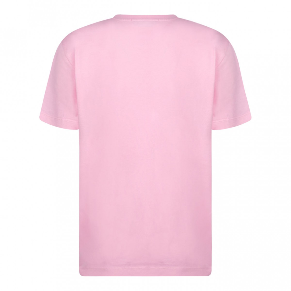 Pink Logo Print T-Shirt