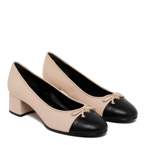 Rose Pink Cap Toe Pump 2