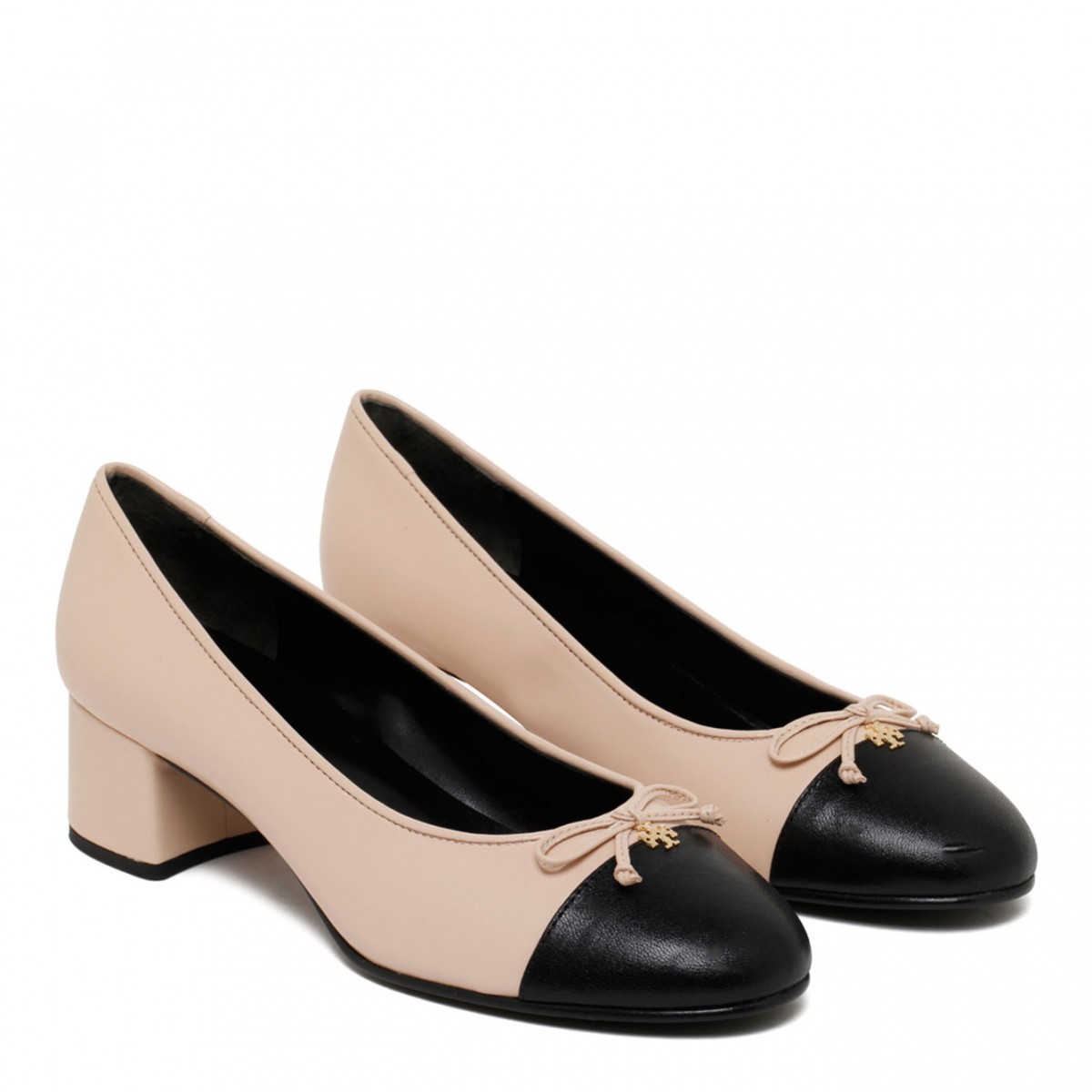 Rose Pink Cap Toe Pump