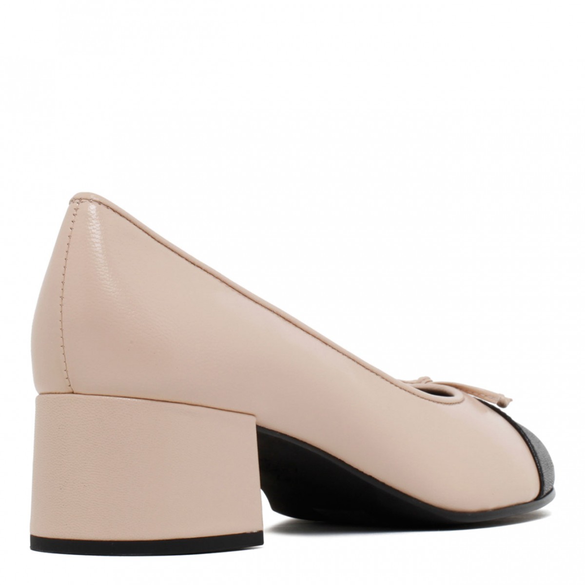 Rose Pink Cap Toe Pump