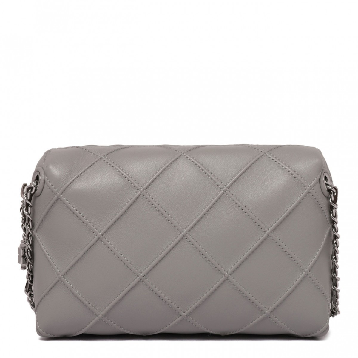 Grey Fleming Soft Shoulder Bag