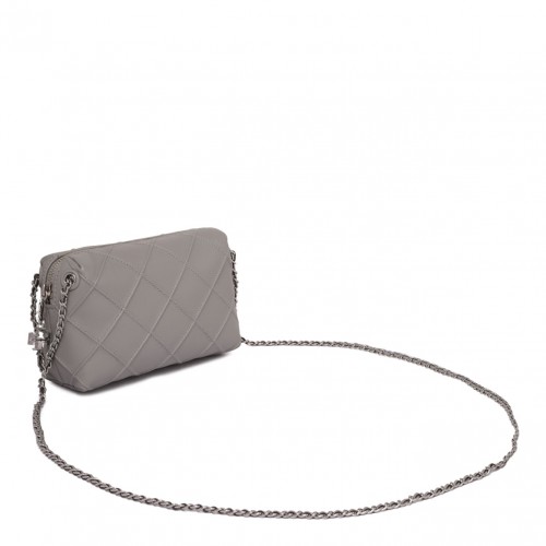 Grey Fleming Soft Shoulder Bag