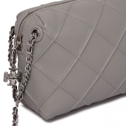 Grey Fleming Soft Shoulder Bag