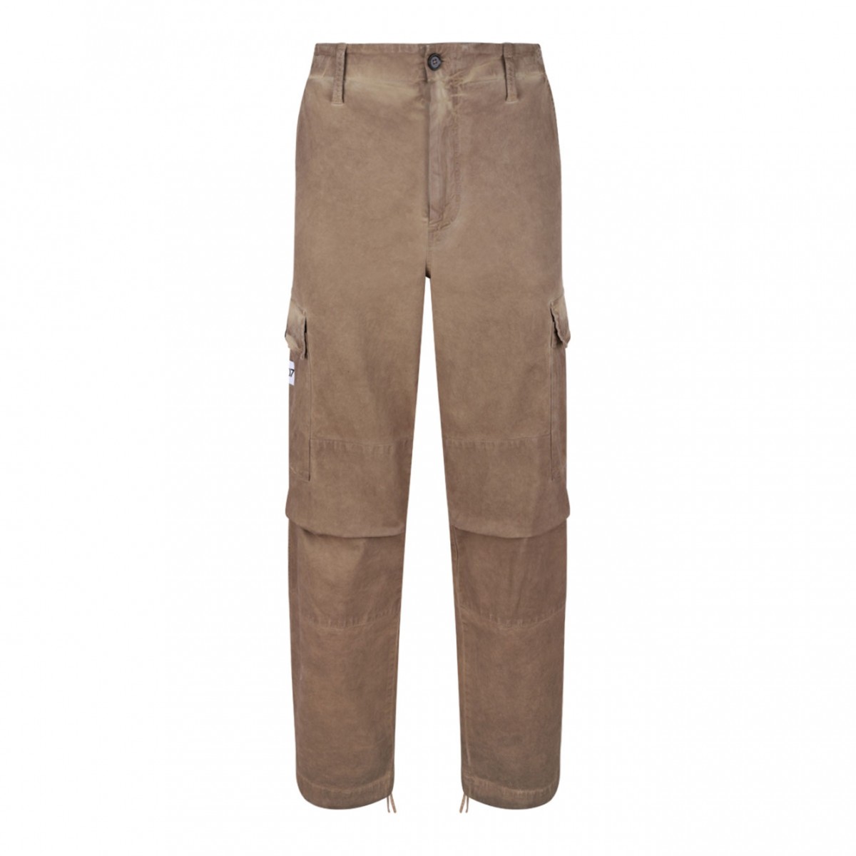 Sand Beige Cargo Trousers