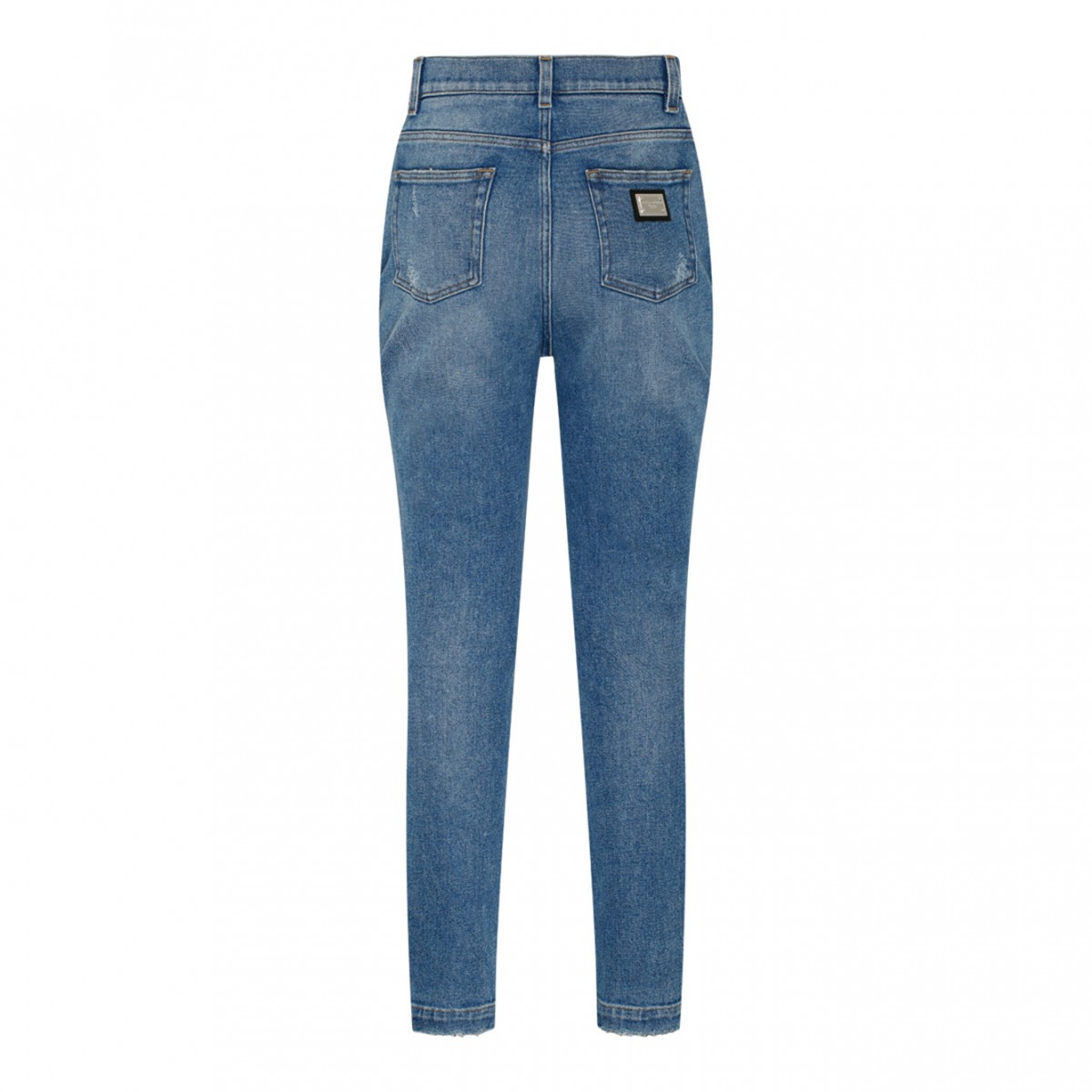 Light Blue Distressed Jeans