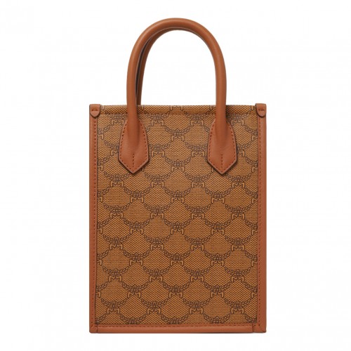 Cognac Brown Shoulder Bag