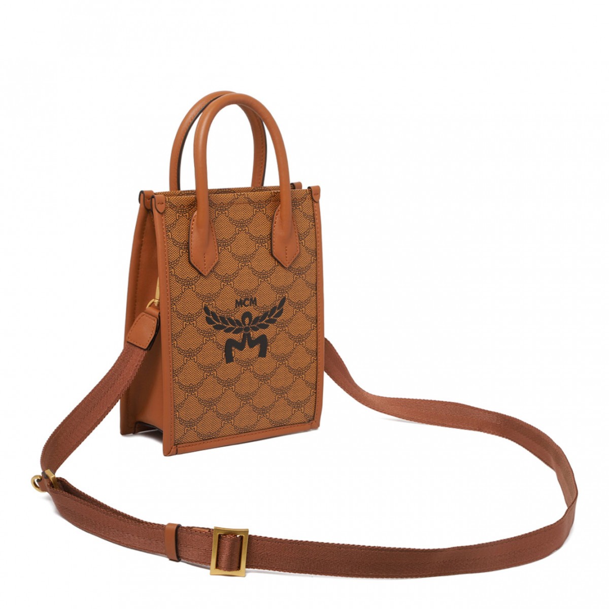 Cognac Brown Shoulder Bag