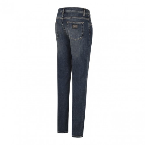 Steel Blue Skinny Jeans