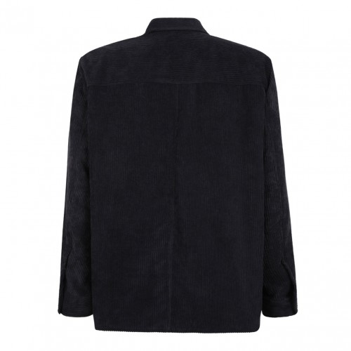Black Corduroy Shirt Jacket 2