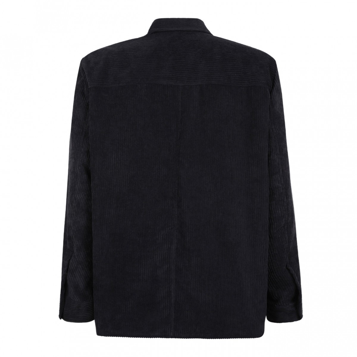 Black Corduroy Shirt Jacket