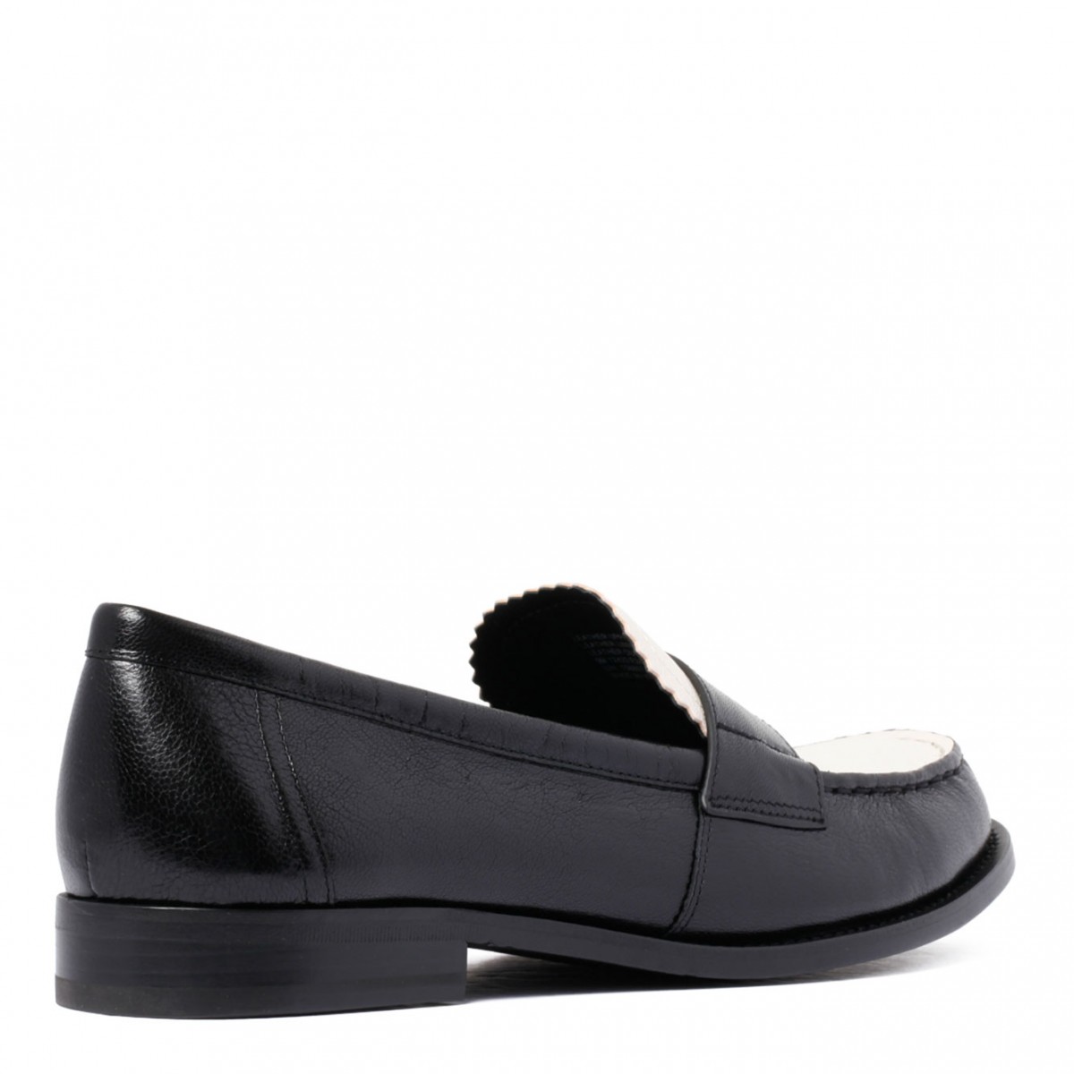Black and White Classic Loafer