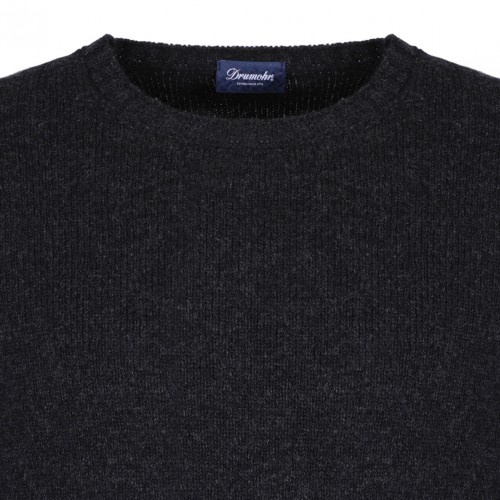 Navy Blue Knitted Jumper