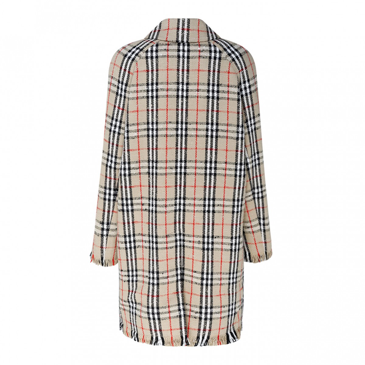 Archive Beige Buttoned Raincoat