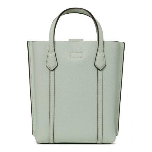 Meadow Mist Calf Leather Mini Perry Tote Bag 2