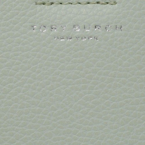 Meadow Mist Calf Leather Mini Perry Tote Bag