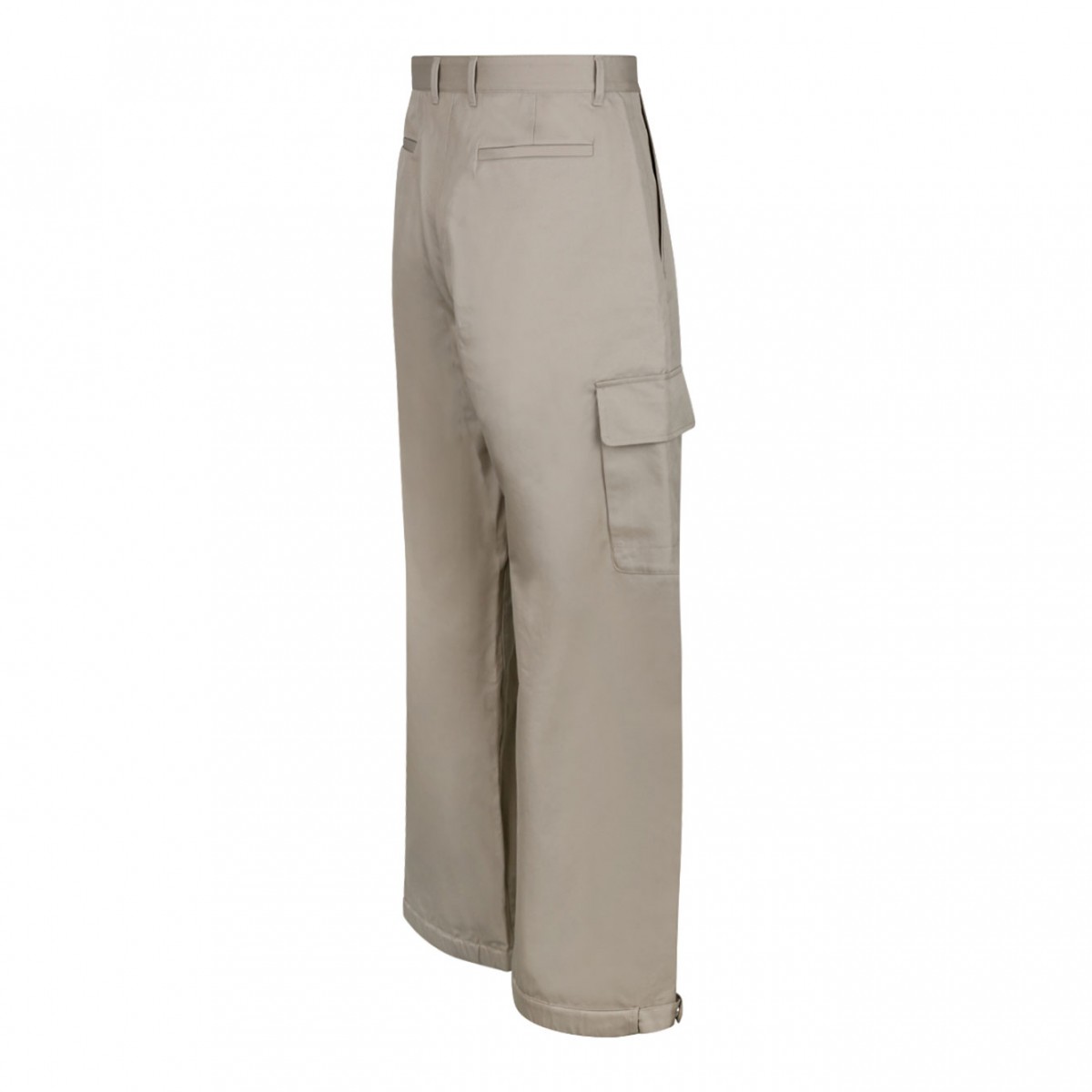 Beige Cargo Trousers
