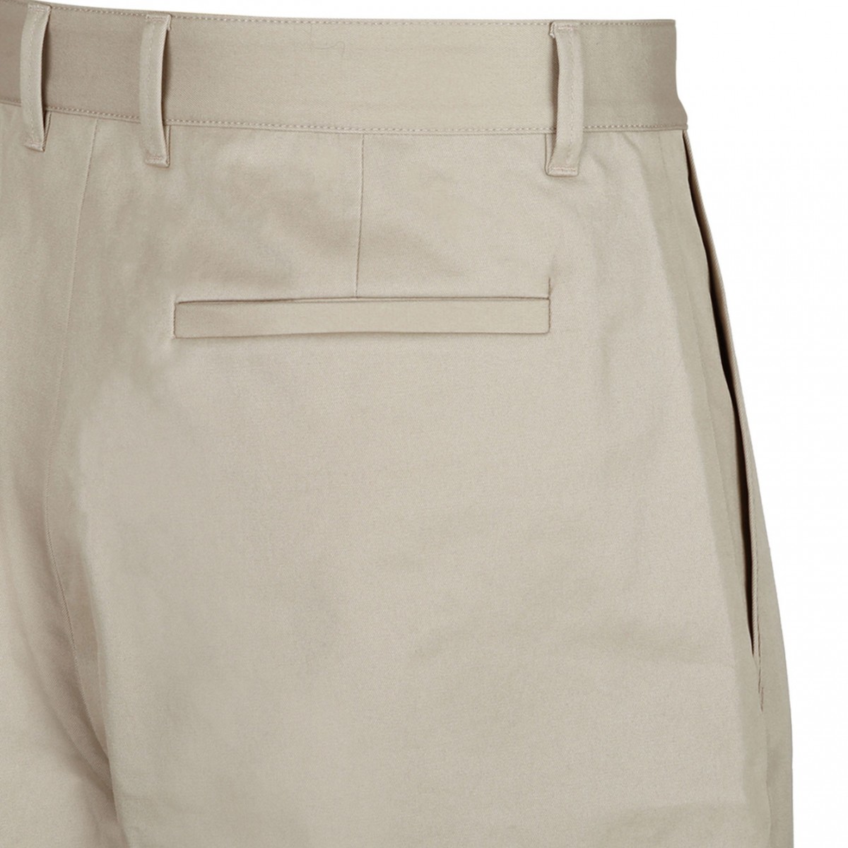 Beige Cargo Trousers