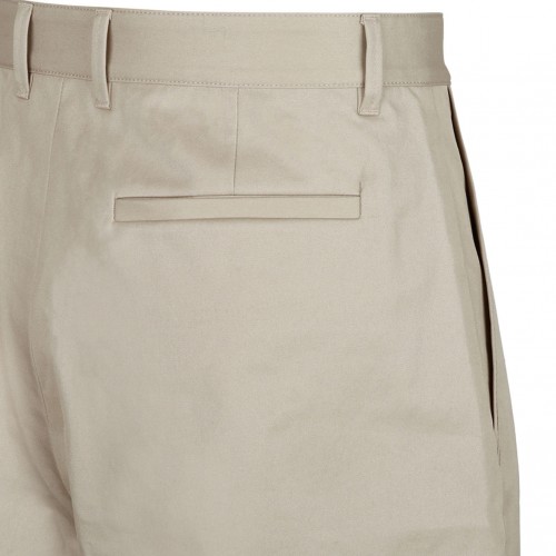 Beige Cargo Trousers