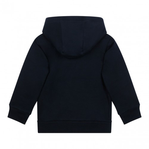 Navy Blue Striped Cardigan 2