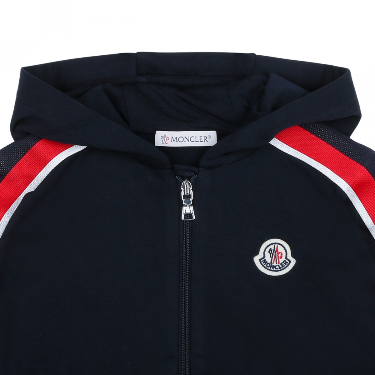 Navy Blue Striped Cardigan