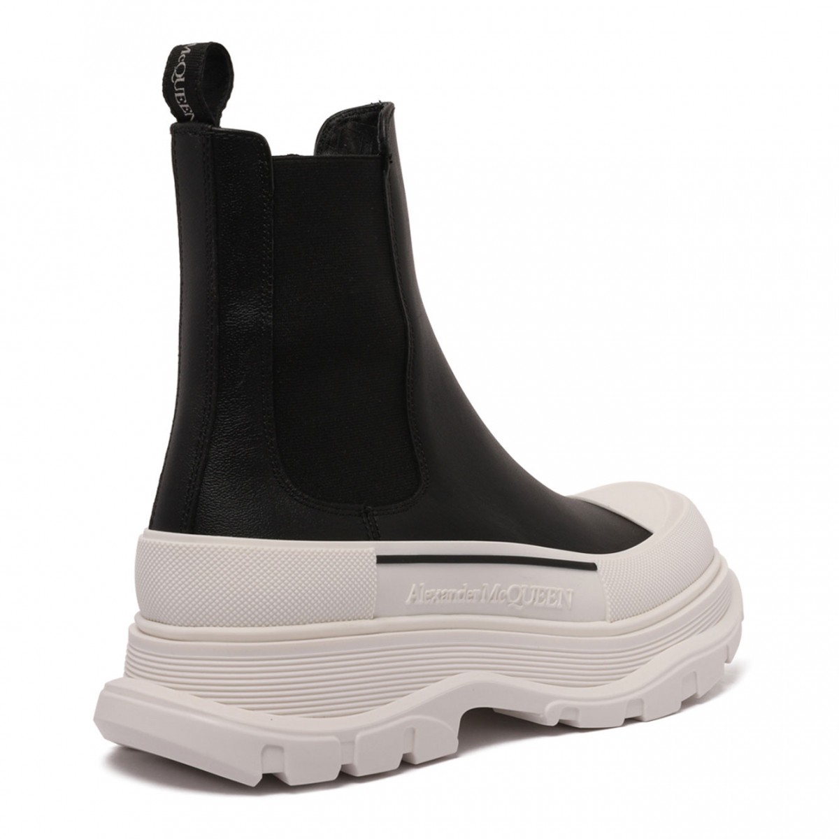 Black Chelsea Tread Boot