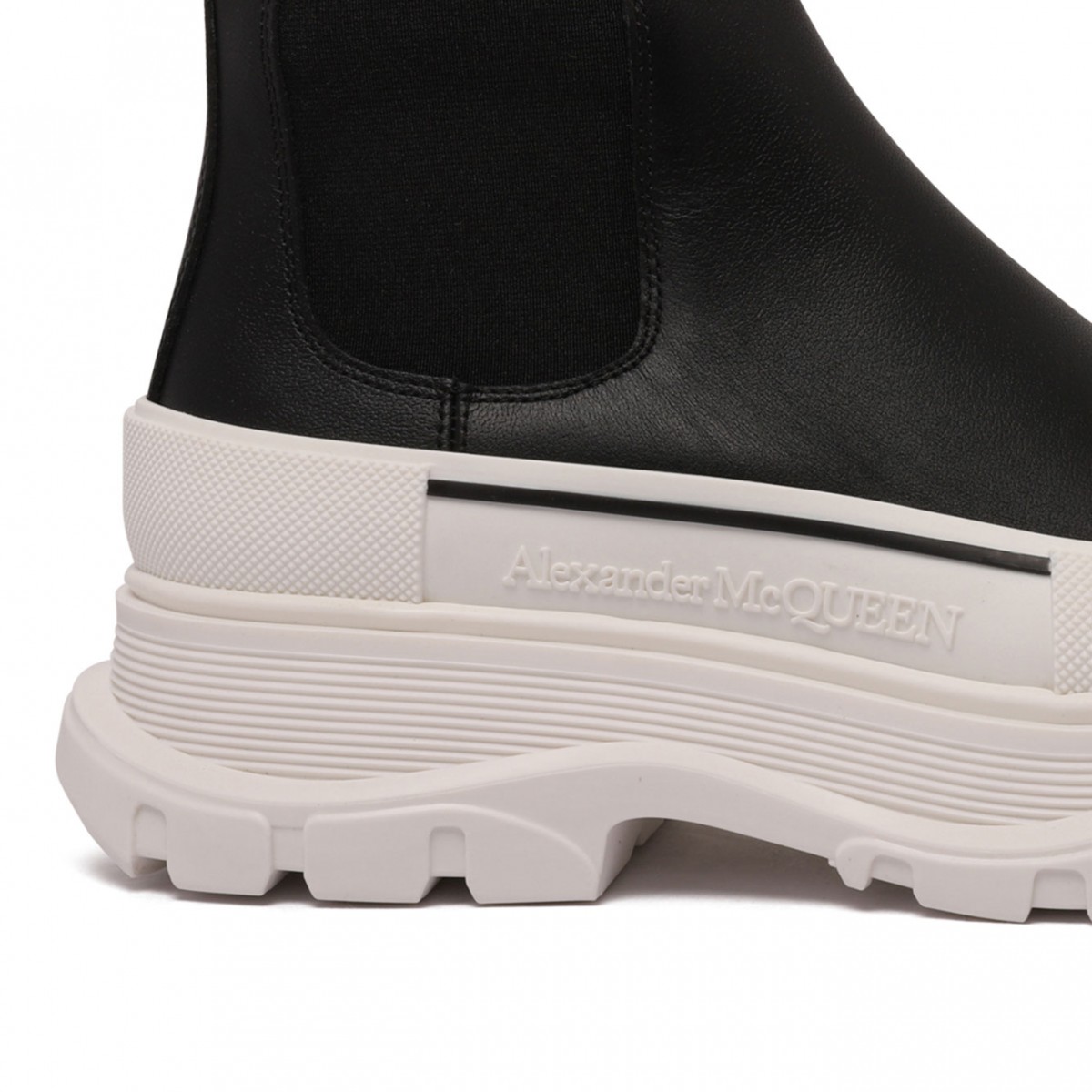 Black Chelsea Tread Boot