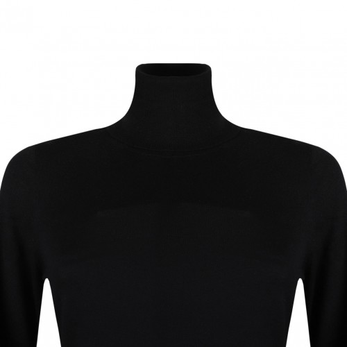 Black Turtleneck Sweater