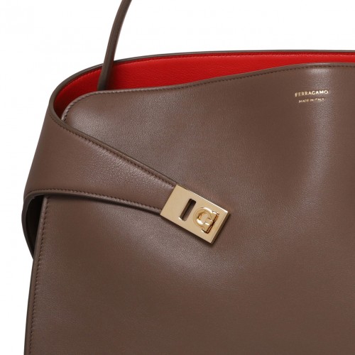 Brown Medium Hug Shoulder Bag