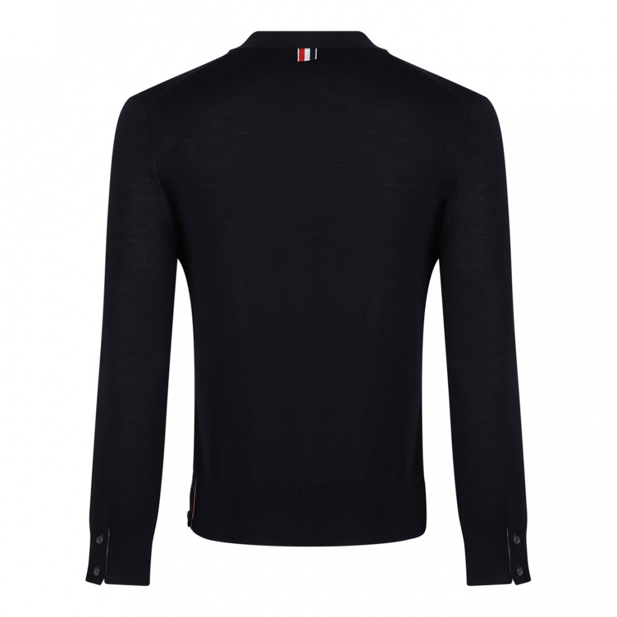 Navy Blue RWB Stripe Cardigan