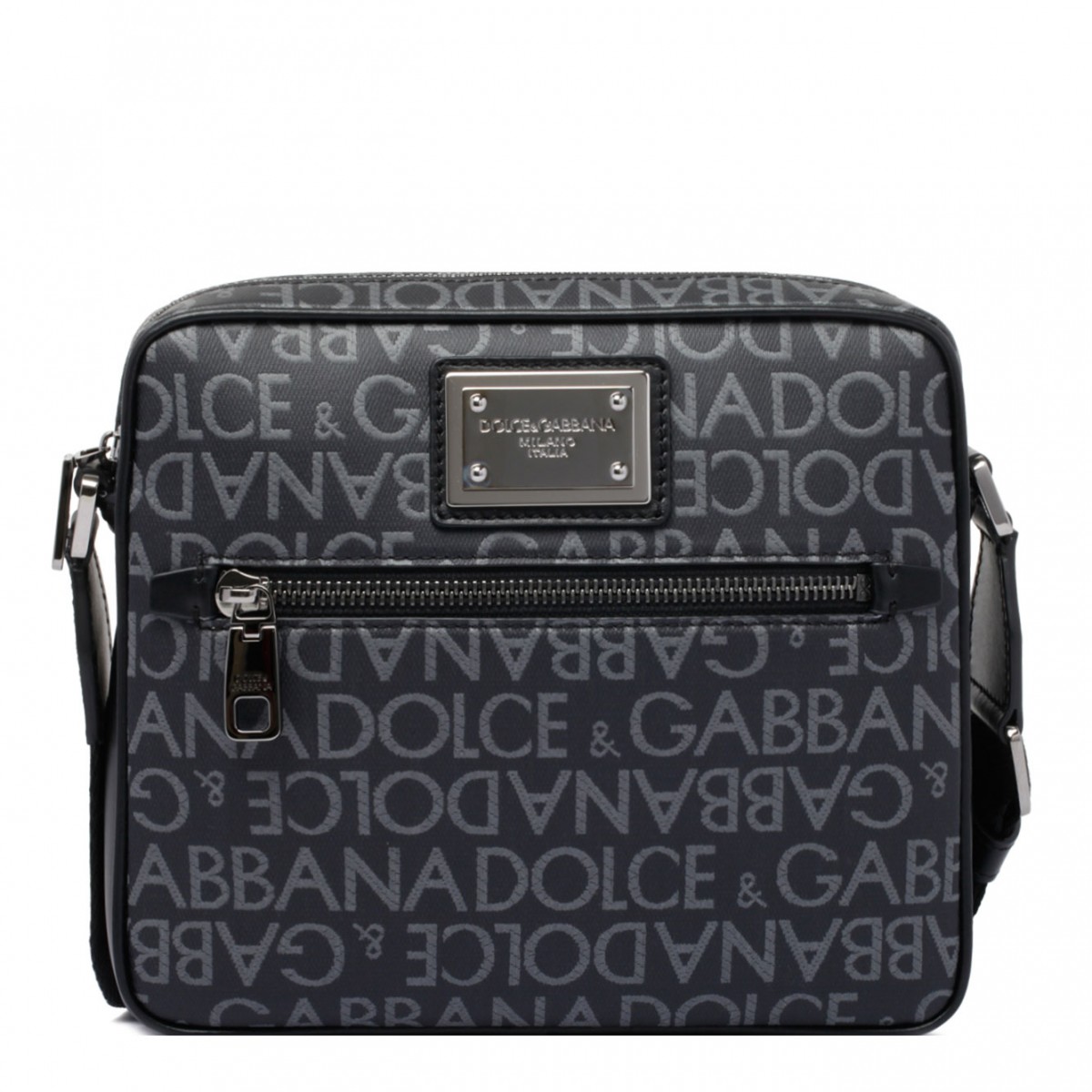 Coated Jacquard Shoulder Bag