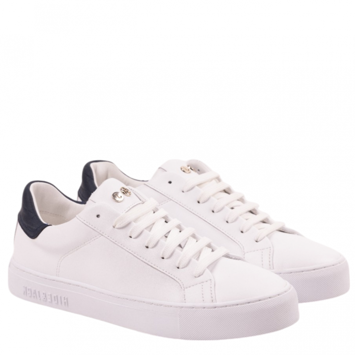 Sky White and Blue Sneakers