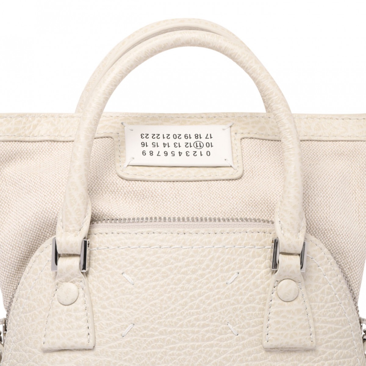 White Micro 5AC Classique Bag