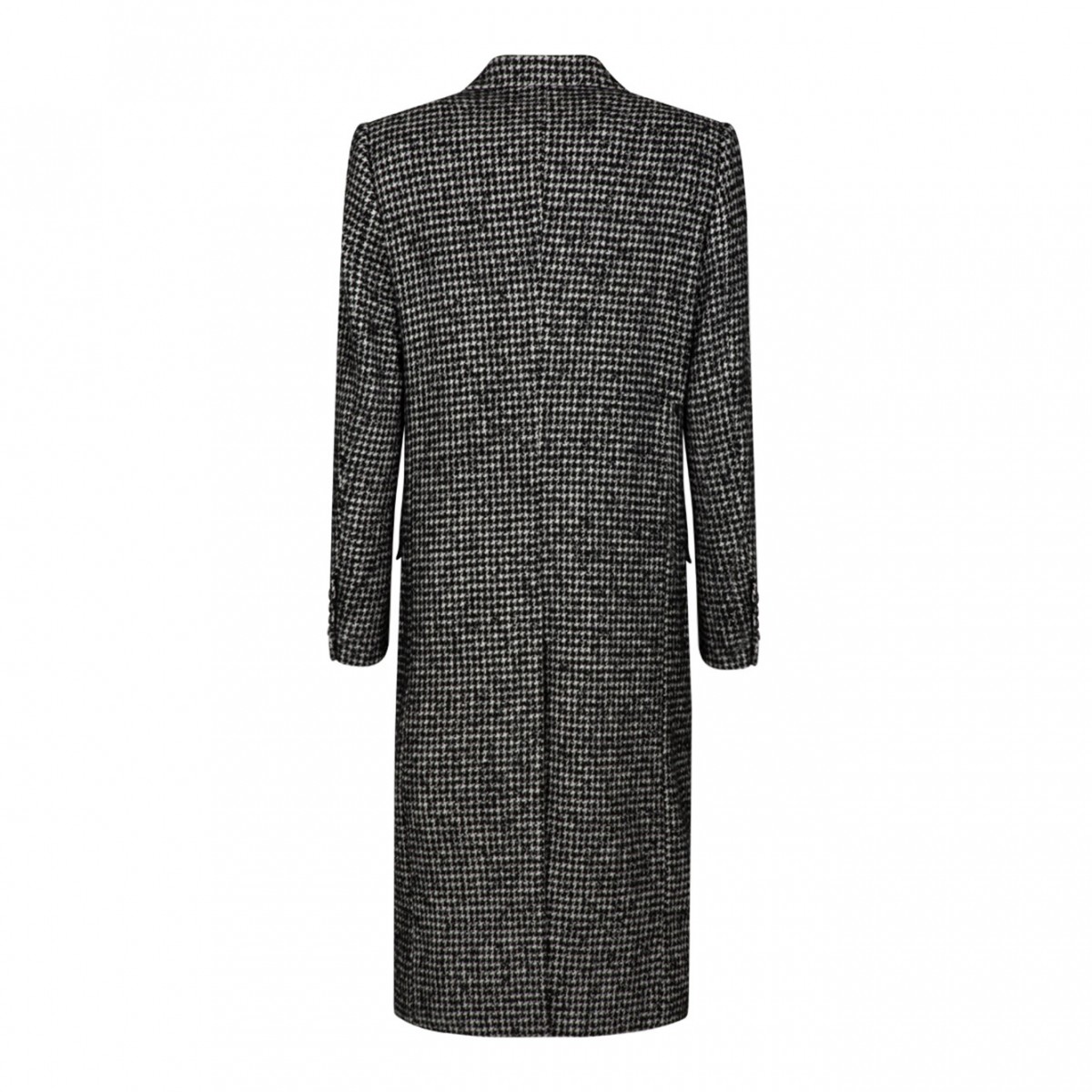 Gray Double Breasted Coat