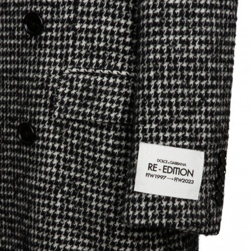 Gray Double Breasted Coat