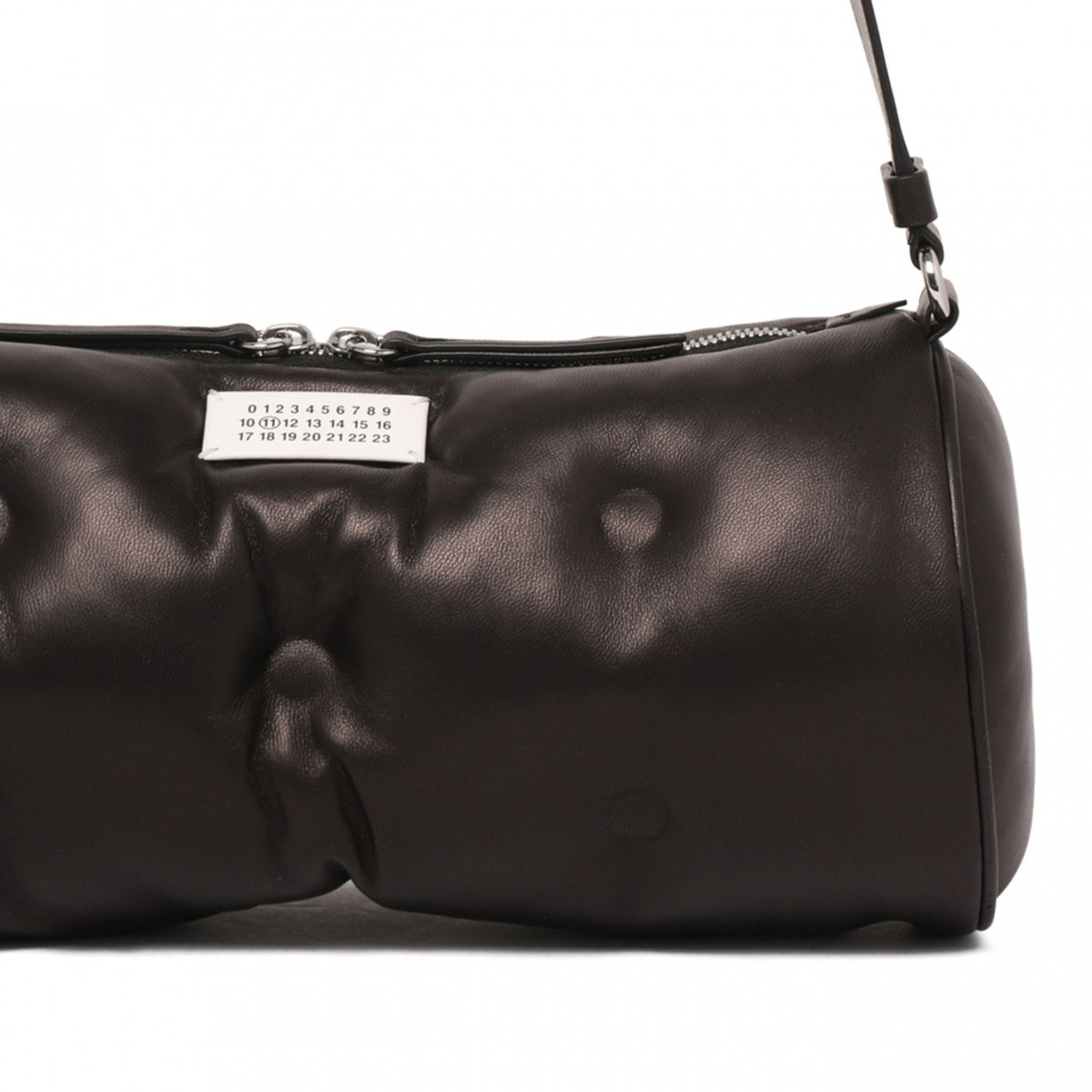 Black Glam Slam Pillow Shoulder Bag