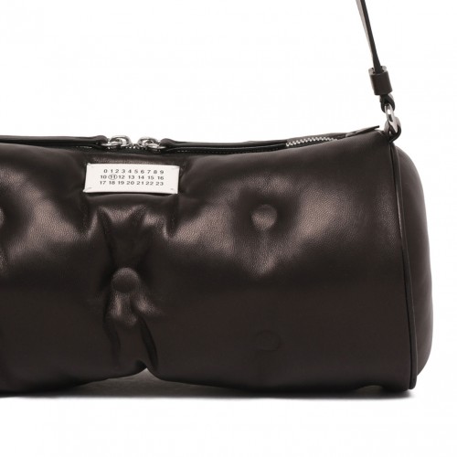 Black Glam Slam Pillow Shoulder Bag