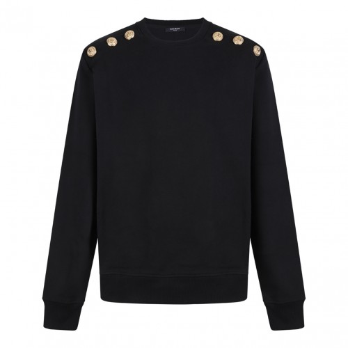 Black Jersey Jumper