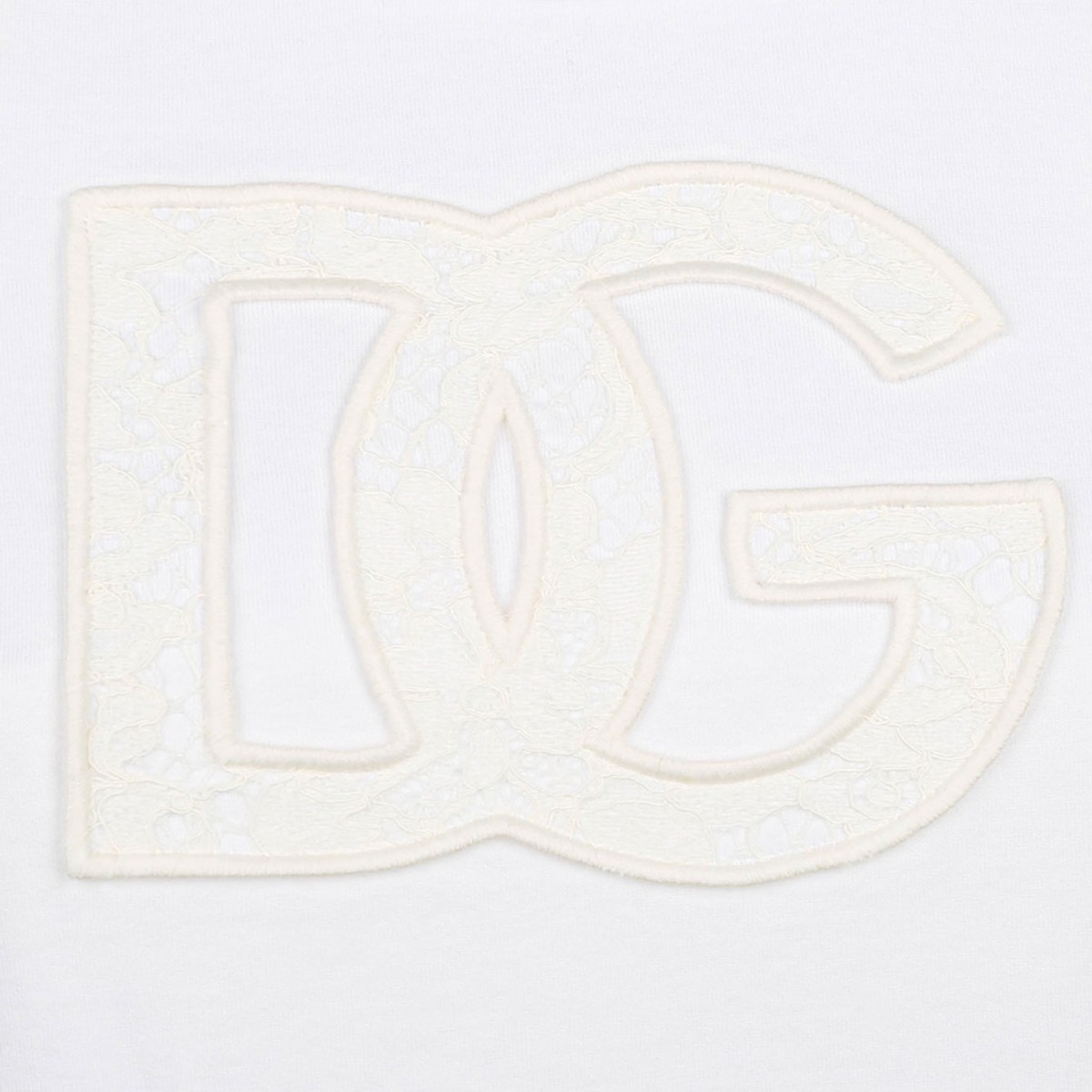 White Logo Patch T-Shirt